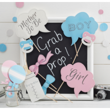 Photo Booth Props - Baby Shower (10 pcs)